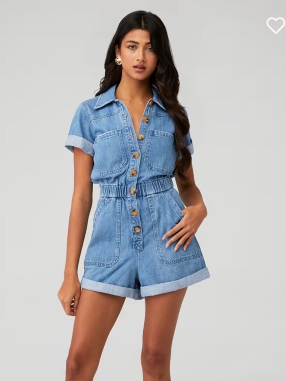 Show Me Your Mumu Cannon Romper Size Small